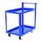 Vestil Steel Service Cart, 2 Shelves, 22 x 36, Steel, 1000 lb Load Capacity, 2 Shelves, 21.875" W SCS2-2236 - alternate 3